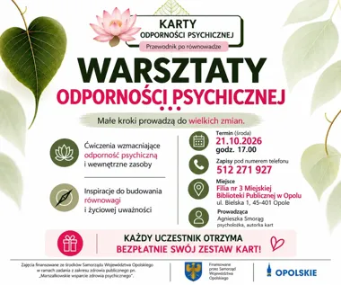 Warsztaty odporności psychicznej w Filii nr 3